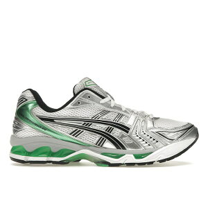 ASICS �A�V�b�N�X �����Y �X�j�[�J�[ �yASICS Gel-Kayano 14 White Malachite Green�z �T�C�Y US_M_14 White/Malachite Green