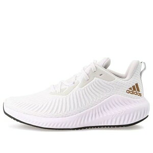 adidas �A�f�B�_�X ���f�B�[�X �X�j�[�J�[ �y(WMNS) adidas Alphabounce+ 3 'White Copper Metallic' EG1386�z �T�C�Y US_5.5(22.5cm)