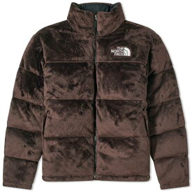 ノースフェイス メンズ ジャケット＆ブルゾン アウター The North Face Versa Velour Nuptse Jacket Brown