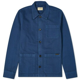 ヌーディージーンズ メンズ ジャケット＆ブルゾン アウター Nudie Barney Worker Jacket Blue