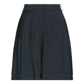 【送料無料】 エルヴィン レディース カジュアルパンツ ボトムス Shorts & Bermuda Shorts Midnight blue