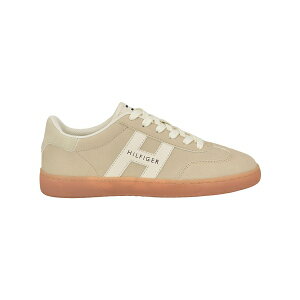 トミー ヒルフィガー レディース スニーカー シューズ Women's Maisie Casual Lace Up Sneakers Medium Natural