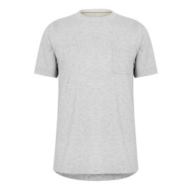 【送料無料】 ボス メンズ Tシャツ トップス Boss L-Tesar 72 Tee Sn33 Silver 041