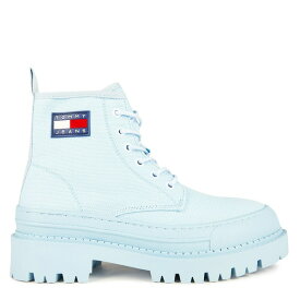 【送料無料】 トミーヒルフィガー レディース ブーツ シューズ TOMMY JEANS FOXING BOOT Blue Navy