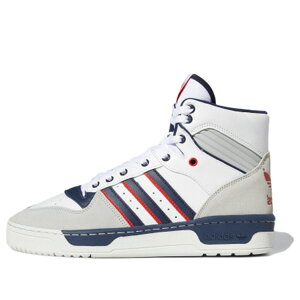 adidas �A�f�B�_�X �����Y �X�j�[�J�[ �yadidas Rivalry 'White Gray Blue' FV4921�z �T�C�Y US_9.5(27.5cm)