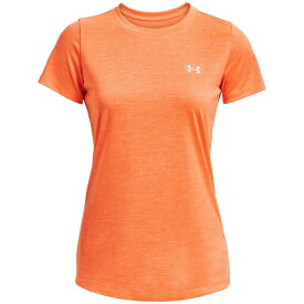 【送料無料】 アンダーアーマー レディース Tシャツ トップス Tech Workout T-Shirt Ladies Orange