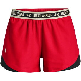 【送料無料】 アンダーアーマー レディース カジュアルパンツ ボトムス Ply Up Shorts Womens Red