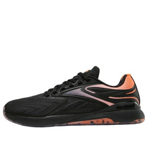 Reebok ���[�{�b�N ���f�B�[�X �X�j�[�J�[ �y(WMNS) Reebok Nano X5 Edge 'Black Arena Orange Peach' 100249416�z �T�C�Y US_5.5(22.5cm)