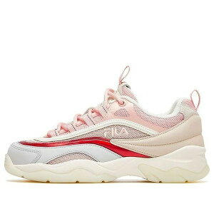 FILA �t�B�� ���f�B�[�X �X�j�[�J�[ �y(WMNS) FILA Ray VNTG Running Shoes GS Pink/White/Red F12W021101FNP�z �T�C�Y US_7.5(24.5cm)