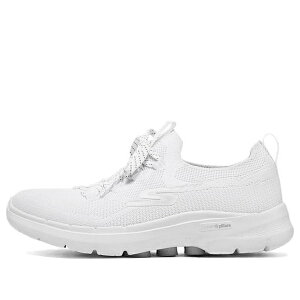 Skechers �X�P�b�`���[�Y ���f�B�[�X �X�j�[�J�[ �y(WMNS) Skechers Go Walk Radiant Summer 'White Silver' 124620-WSL�z �T�C�Y US_5(22.0cm)