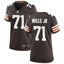 【送料無料】 ナイキ レディース ユニフォーム トップス Nike Cleveland Browns Women's Custom Game Jersey Brown