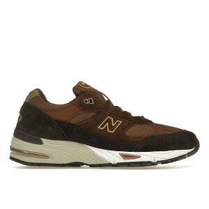 New Balance �j���[�o�����X �����Y �X�j�[�J�[ �yNew Balance 991 MiUK CNY Year of the Ox�z �T�C�Y US_11.5(29.5cm) Black Coffee/Brown