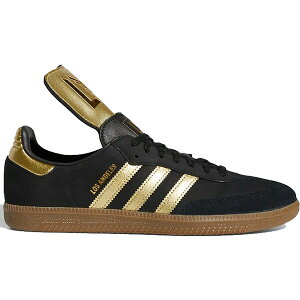 adidas �A�f�B�_�X �����Y �X�j�[�J�[ �yadidas Samba LAFC Black Gold�z �T�C�Y US_10(28.0cm) Core Black/Gold Metallic/Gum