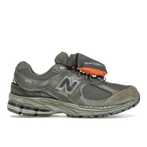 New Balance j[oX Y Xj[J[ yNew Balance 2002R Grey Brown Pouchz TCY US_6.5(24.5cm) Castlerock/Natural Indigo