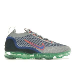 Nike �i�C�L �����Y �X�j�[�J�[ �yNike Air VaporMax 2021 Flyknit Wolf Grey Medium Blue�z �T�C�Y US_M_14 Wolf Grey/Medium Blue/Dark Smoke Grey/Medium Blue