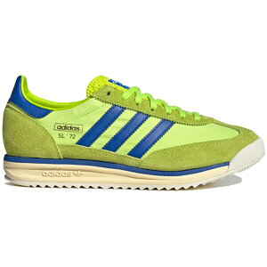 adidas �A�f�B�_�X �����Y �X�j�[�J�[ �yadidas SL 72 RS Solar Slime Royal Blue�z �T�C�Y US_5.5(23.5cm) Solar Slime/Royal Blue/Pulse Lime
