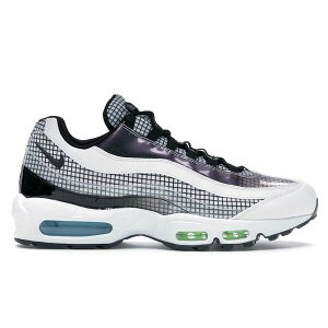 Nike �i�C�L �����Y �X�j�[�J�[ �yNike Air Max 95 LV8 White�z �T�C�Y US_7.5(25.5cm) White/Black-Blue Gaze-Lime Blast