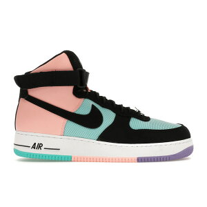 Nike �i�C�L �����Y �X�j�[�J�[ �yNike Air Force 1 High Have A Nike Day�z �T�C�Y US_10(28.0cm) Hyper Jade/Black-Bleached Coral-Space Purple