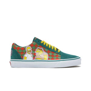 Vans �o���Y �����Y �X�j�[�J�[ �yVans Old Skool The Simpsons Moe's�z �T�C�Y US_8.5(26.5cm) Green/Red