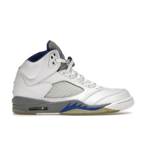 Jordan �W���[�_�� �����Y �X�j�[�J�[ �yJordan 5 Retro Stealth�z �T�C�Y US_12(30.0cm) White/Sport Royal-Stealth