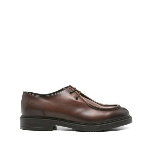 �h���J���Y �����Y �h���X�V���[�Y �V���[�Y Leather lace-up shoes Brown