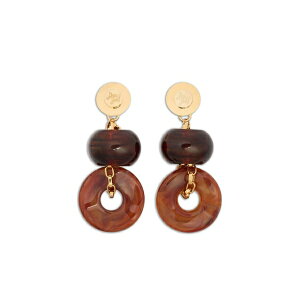 �f�B�[�X�N�G�A�[�h ���f�B�[�X �s�A�X���C�������O �A�N�Z�T���[ Beaded dangle earrings Gold