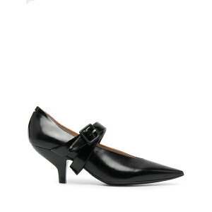 �}���^���}���W�F�� ���f�B�[�X �p���v�X �V���[�Y Crossover-strap pumps Black