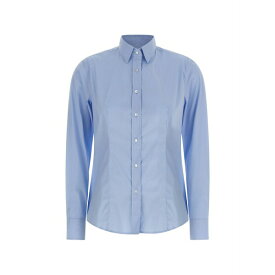 ザカス レディース シャツ トップス Cotton shirt Blue