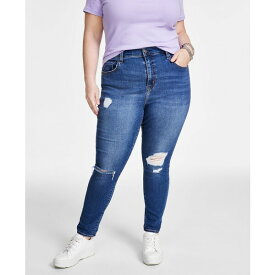 リーバイス レディース デニムパンツ ボトムス Trendy Plus Size 721 High-Rise Skinny Jeans Straight Through