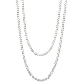 ベル ドゥ メール レディース ネックレス・チョーカー・ペンダントトップ アクセサリー 54 inch Cultured Freshwater Pearl Strand Necklace (7-8mm) White