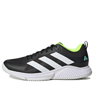 adidas �A�f�B�_�X ���f�B�[�X �X�j�[�J�[ �y(WMNS) adidas Court Team Bounce 2.0 'Black White' HP3342�z �T�C�Y US_9.5(26.5cm)