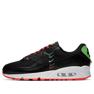 Nike �i�C�L ���f�B�[�X �X�j�[�J�[ �y(WMNS) Nike Air Max 90 SE 'Worldwide Pack - Black Flash' CK7069-001�z �T�C�Y US_9.5(26.5cm)