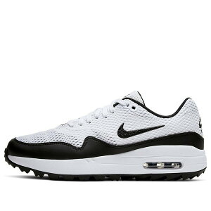 Nike �i�C�L ���f�B�[�X �X�j�[�J�[ �y(WMNS) Nike Air Max 1 Golf 'White Black' CI7736-100�z �T�C�Y US_8.5(25.5cm)