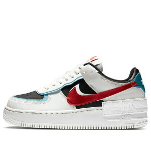 Nike �i�C�L ���f�B�[�X �X�j�[�J�[ �y(WMNS) Nike Air Force 1 Shadow 'White Bleached Aqua' DA4291-100�z �T�C�Y US_5(22.0cm)