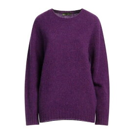 【送料無料】 ラニフィチオ パブリコ レディース ニット&セーター アウター Sweaters Purple