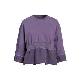 【送料無料】 マルタンマルジェラ レディース パーカー・スウェットシャツ アウター Sweatshirts Purple