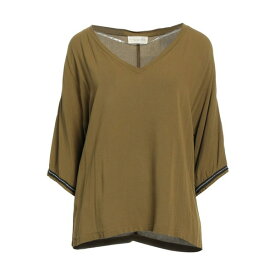 【送料無料】 ビーエスビー レディース カットソー トップス Tops Military green