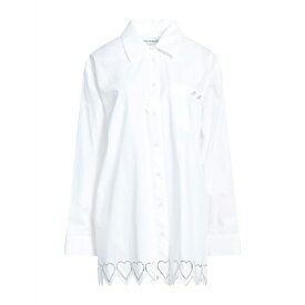 【送料無料】 マッハ アンド マッハ レディース シャツ トップス Shirts White
