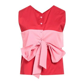 【送料無料】 メゾン ラヴィニアツーラ レディース カットソー トップス Tops Red