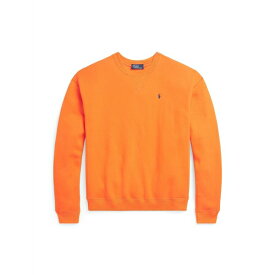 【送料無料】 ラルフローレン レディース パーカー・スウェットシャツ アウター FLEECE CREWNECK SWEATSHIRT Orange