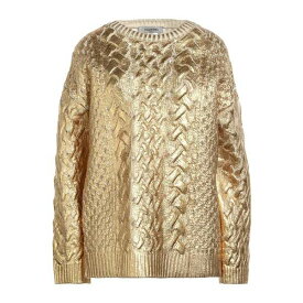 【送料無料】 ヴァレンティノ ガラヴァーニ レディース ニット&セーター アウター Sweaters Gold