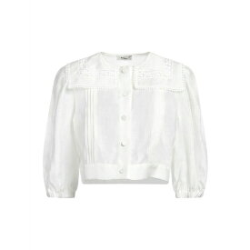 【送料無料】 サンドロ レディース シャツ トップス Shirts White