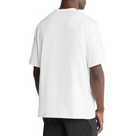 カルバンクライン メンズ Tシャツ トップス Men's Logo Crewneck T-Shirt White