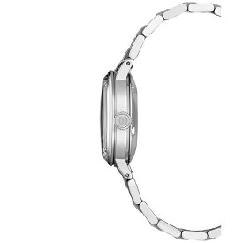 セイコー レディース 腕時計 アクセサリー Women's Automatic Presage Diamond (1/10 ct. t.w.) Stainless Steel Bracelet Watch 30mm Light Blue
