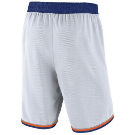 ナイキ レディース カジュアルパンツ ボトムス Men's New York Knicks Association Swingman Shorts White/Blue