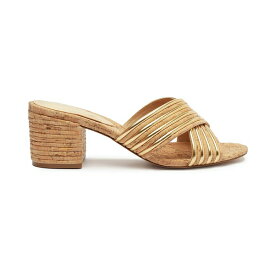 シュッツ レディース サンダル シューズ Women's Latifah Mule Sandals Beige/Gold