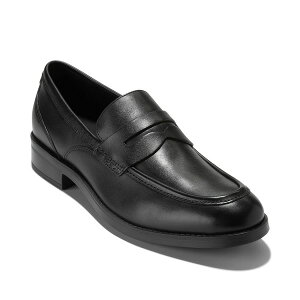 R[n[ Y Xb|E[t@[ V[Y Men's Newmark Grand Penny Round Toe Loafers Black