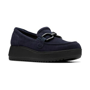 N[NX fB[X Xb|E[t@[ V[Y Women's Zylah Top Slip-On Loafers Navy Suede