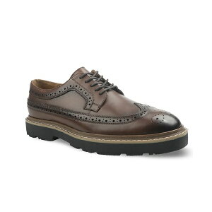 o[X[ Y hXV[Y V[Y Men's Williem Leather Wingtip Lace-Up Dress Shoes, Macy's Exclusive Brown