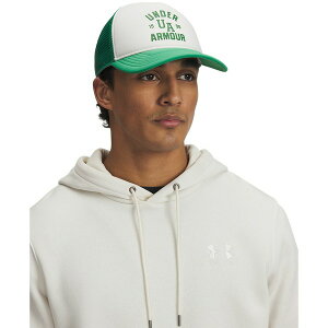 A_[A[}[ Y Xq ANZT[ Men's Sportstyle Snapback Trucker Hat 114 White